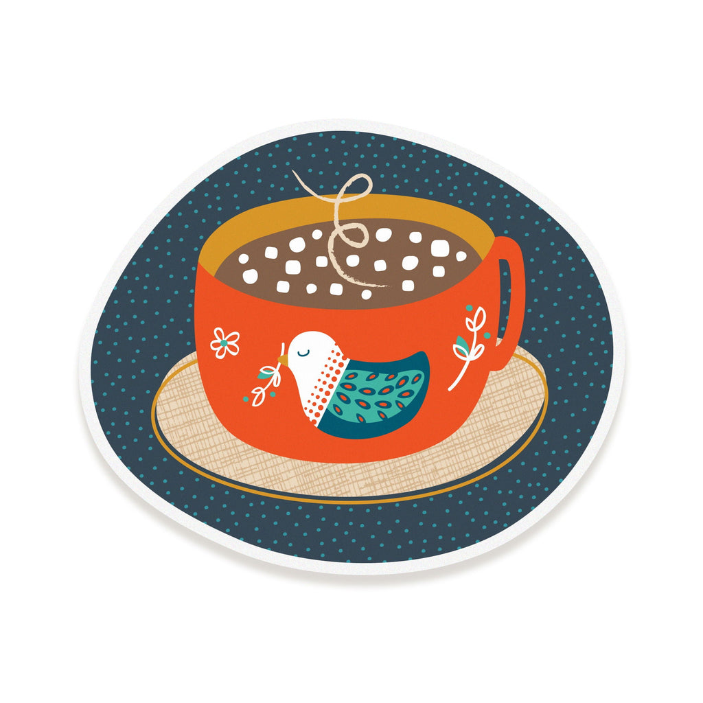 Hot Cocoa Vinyl Sticker