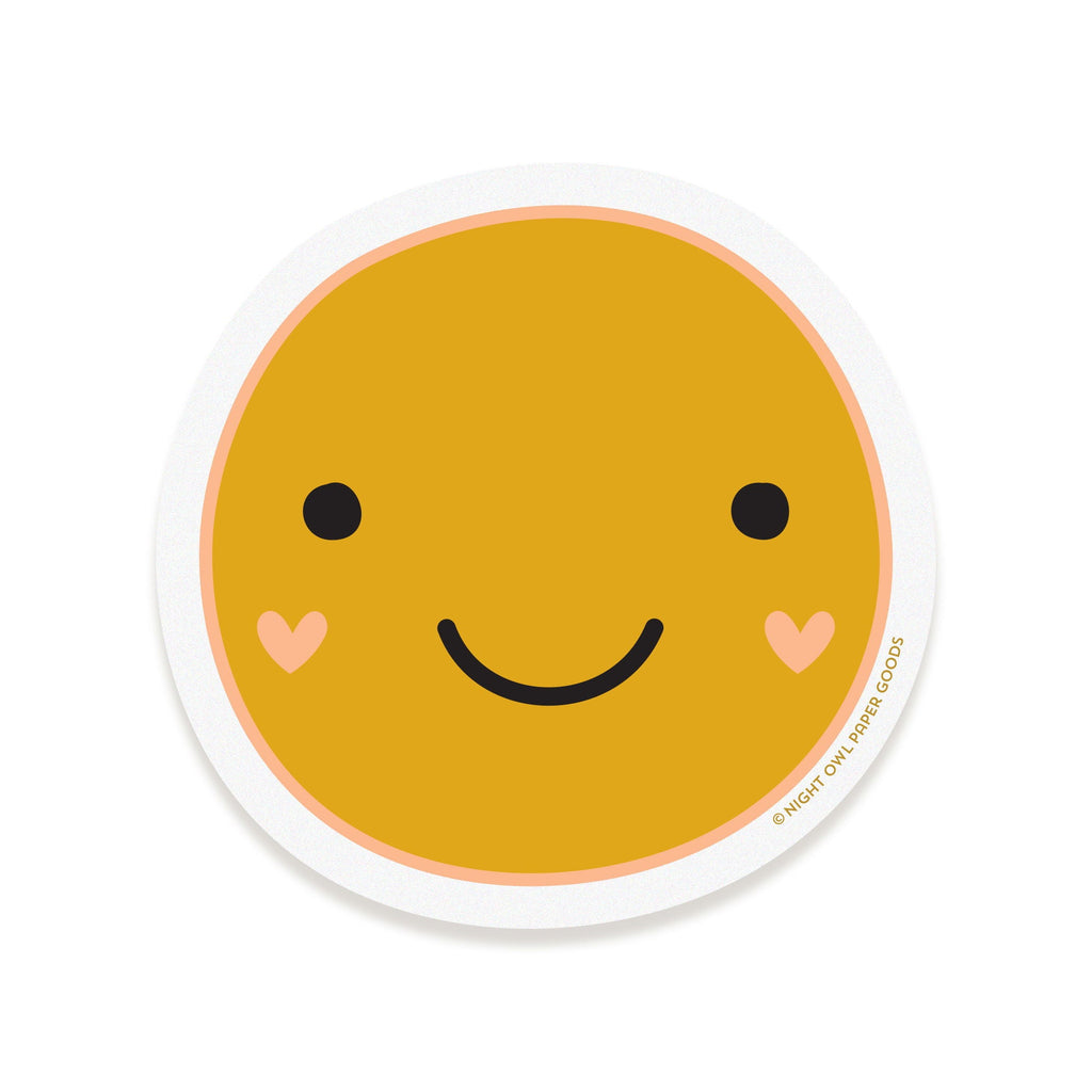 Smiley Vinyl Sticker