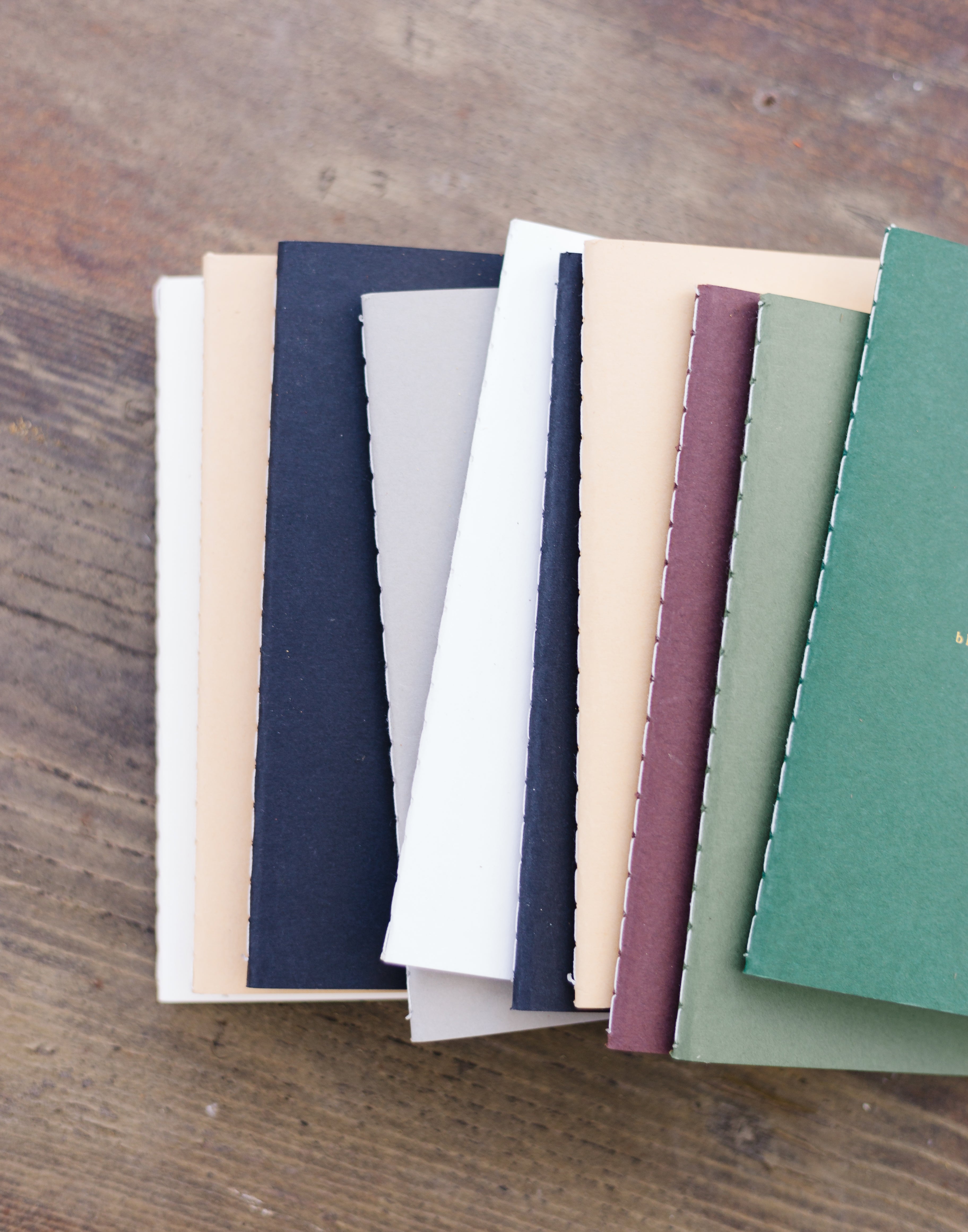 Lab Dog Menagerie Mini Saddle Stitch Notebook. Foil Embossed Blank Book.
