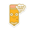 Idea Pencil Vinyl Sticker
