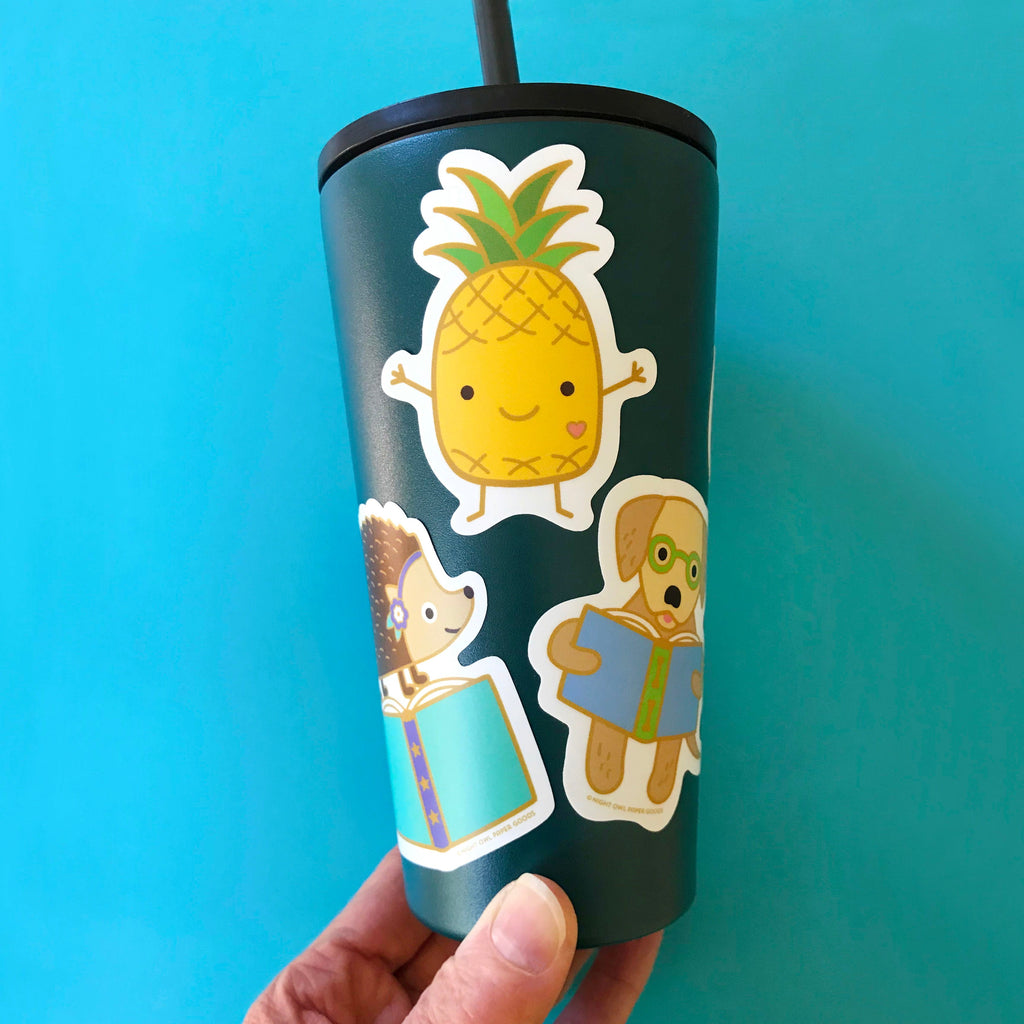 Pineapple Vinyl Sticker