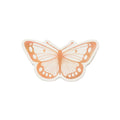 Terracotta Butterfly Vinyl Sticker