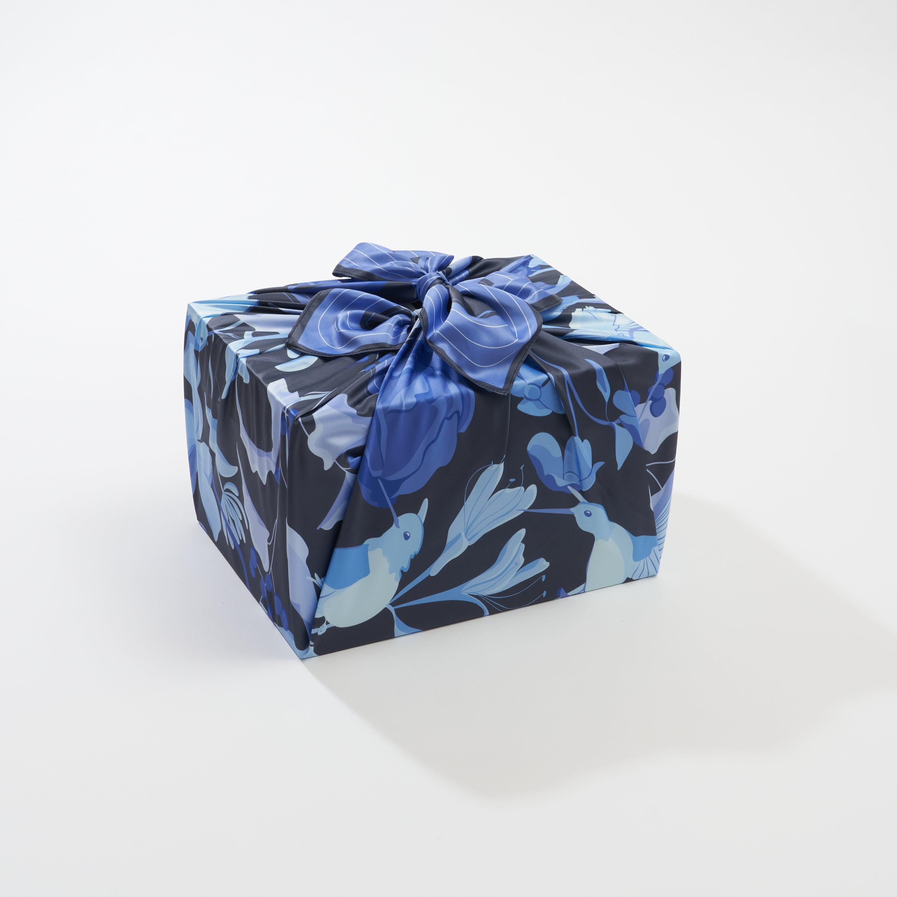 Furoshiki Gift Wrap by Danni Ha | 35", Recycled Polyester