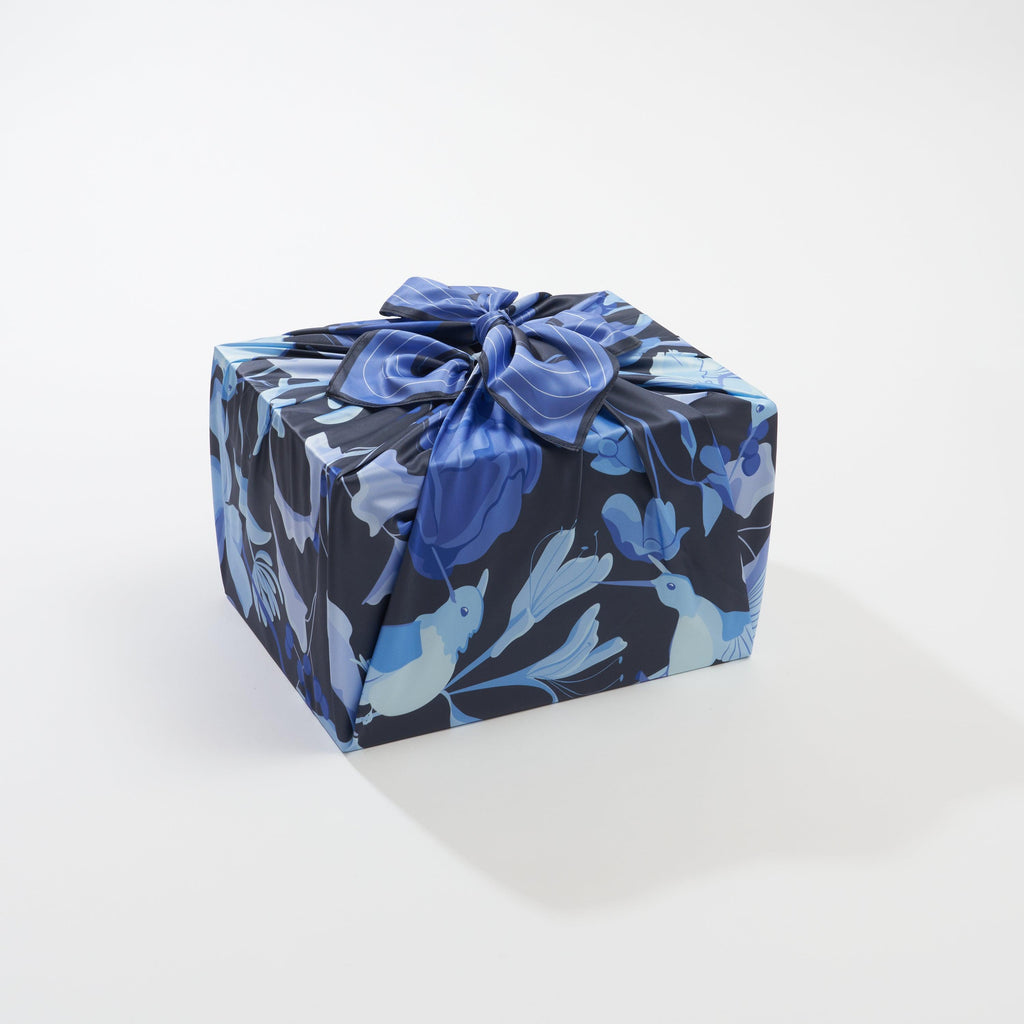 Furoshiki Gift Wrap by Danni Ha | 28", Recycled Polyester