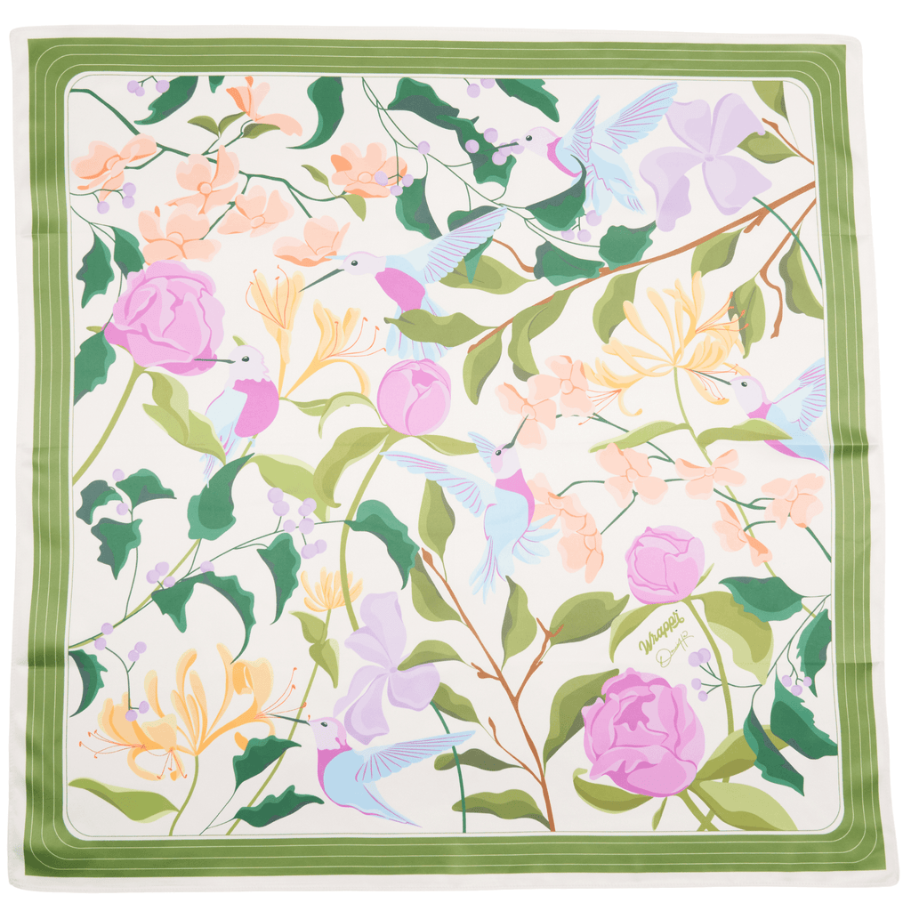 Furoshiki Gift Wrap by Danni Ha | 28", Recycled Polyester