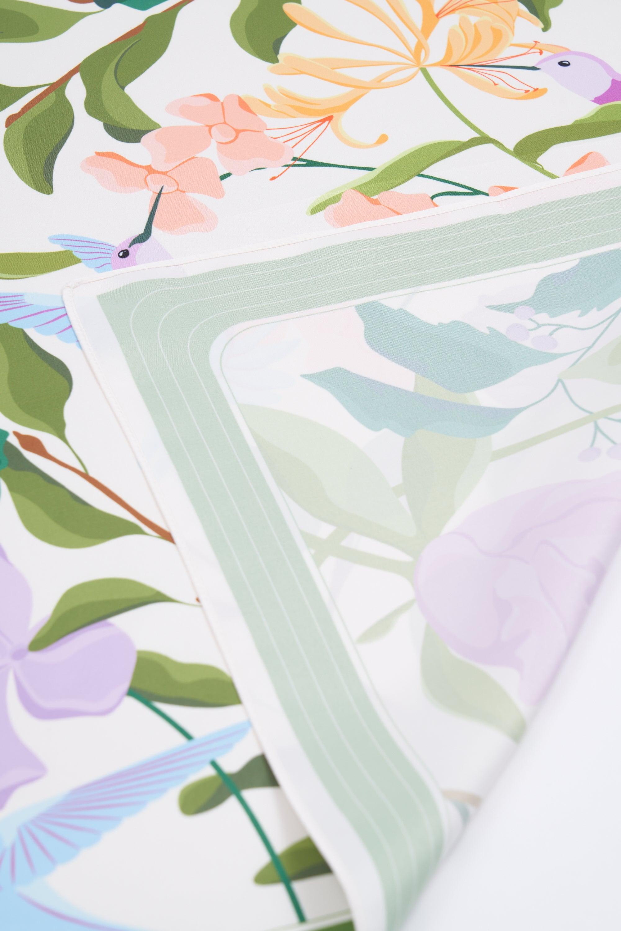 Furoshiki Gift Wrap by Danni Ha | 35", Recycled Polyester