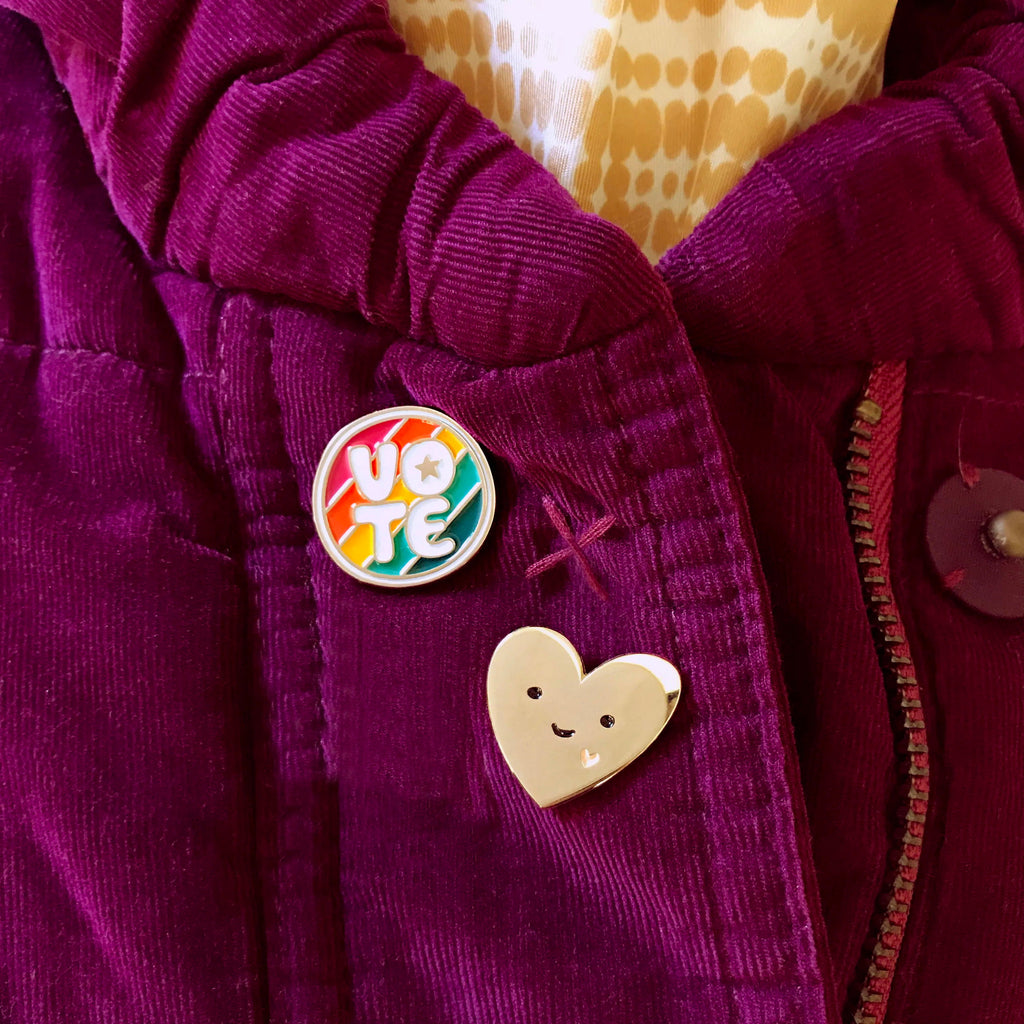 Vote Enamel Pin